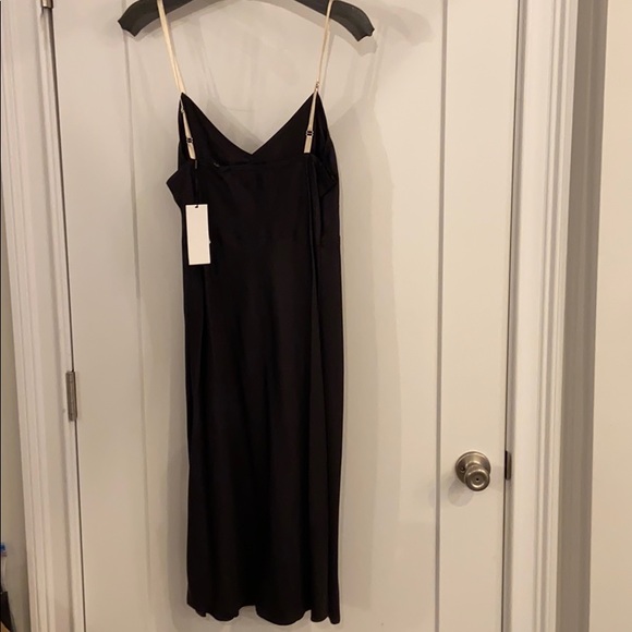 NWT Helmut Lang compact viscose slip dress-size 10 - Picture 6 of 13